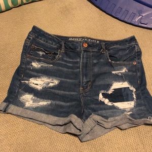 American Eagle ultra high rise shorts